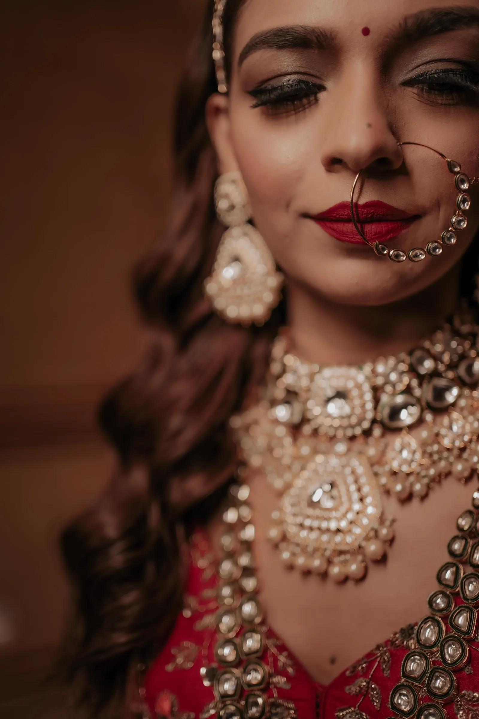 Bridal portrait by Rachit Photography